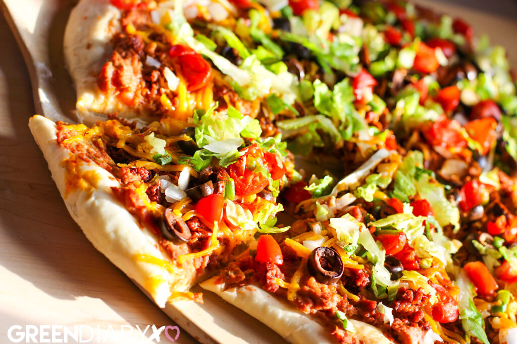 taco pizza vegan pizza recipe
